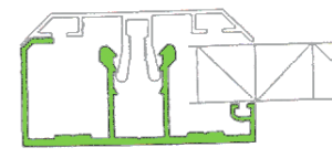 profil aluminium de bordure