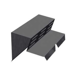 faitière en bandeau ventilée crantée