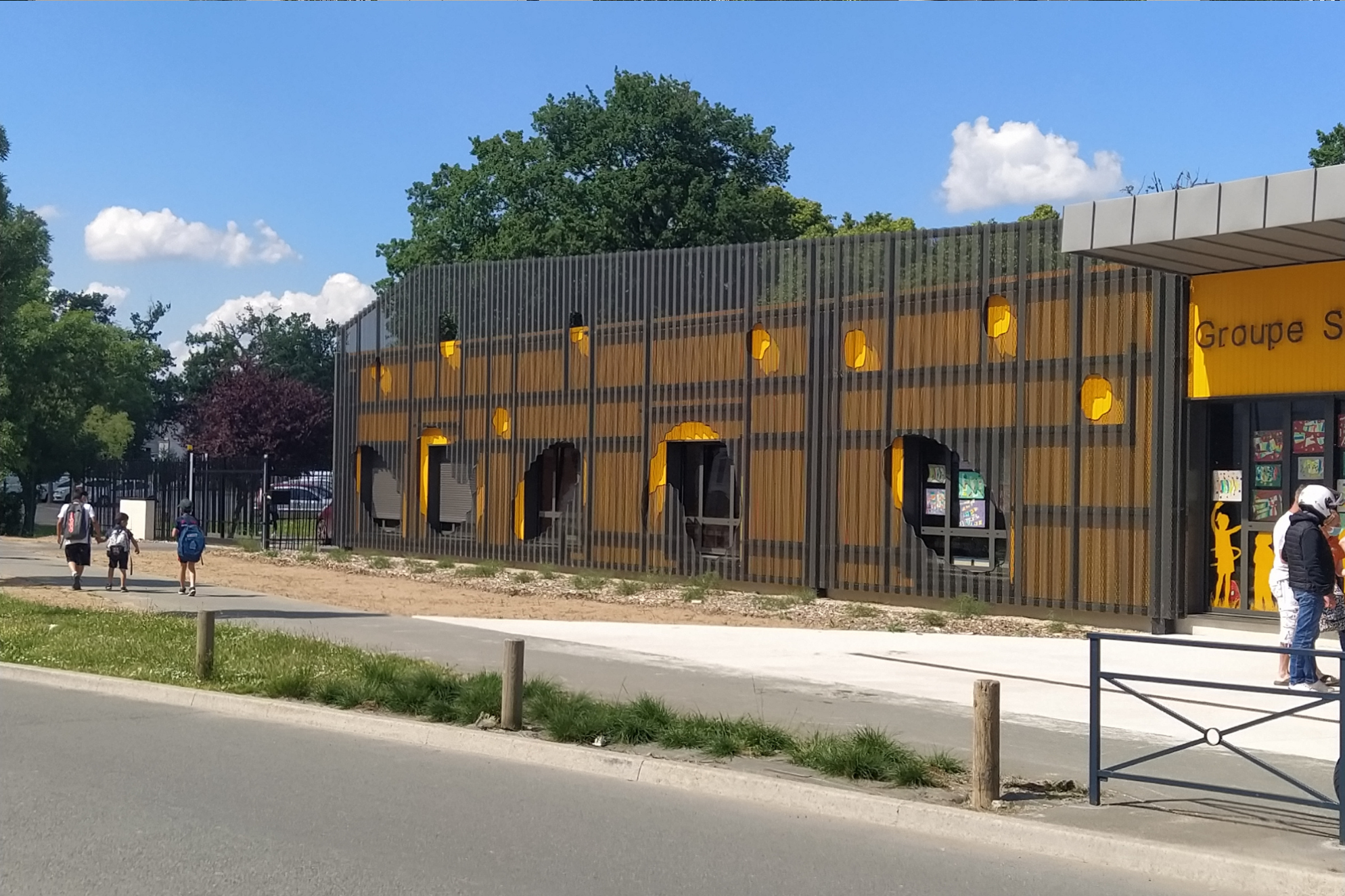 Façades métalliques